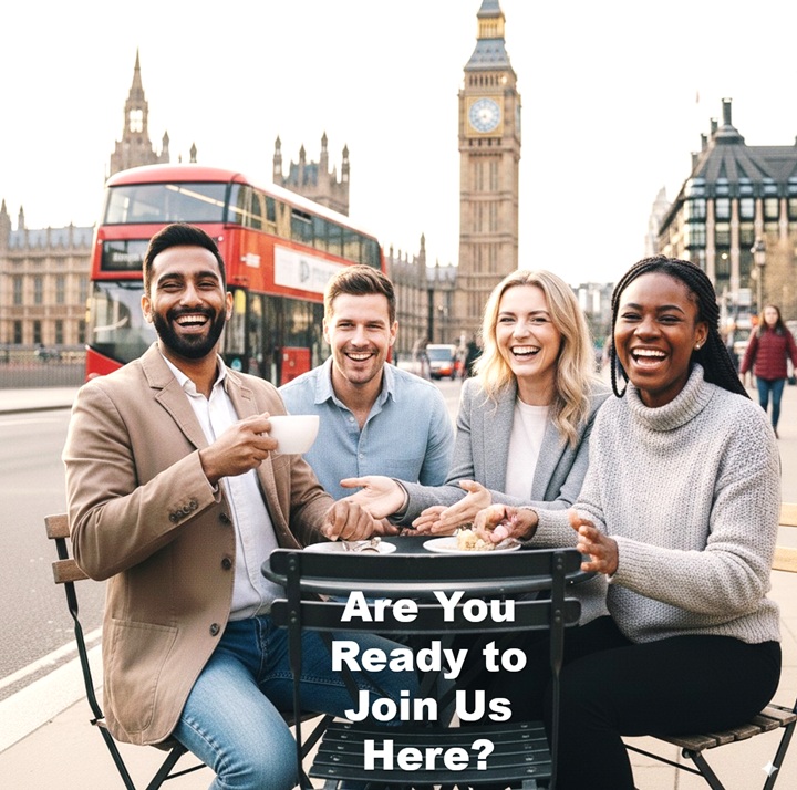 Tech professionals enjoying life in London after relocating on the UK Global Talent Visa